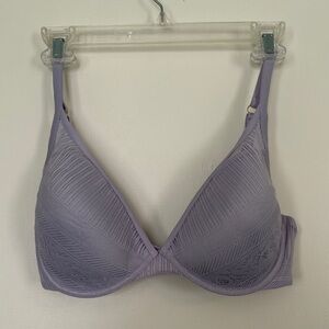 Lavender mesh Women's Bra